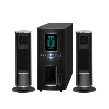 2013 Hot Sell Multimedia Computer Speakers with USB/SD/FM/Remote, 50Hz-18kHz Frequency