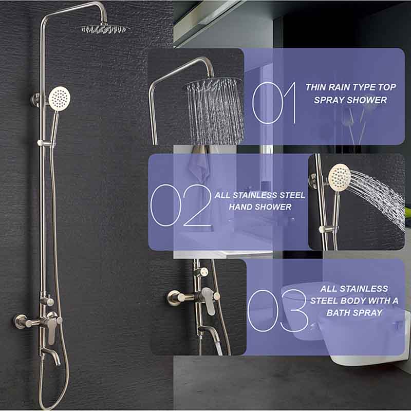 Stainless steel Shower Faucets