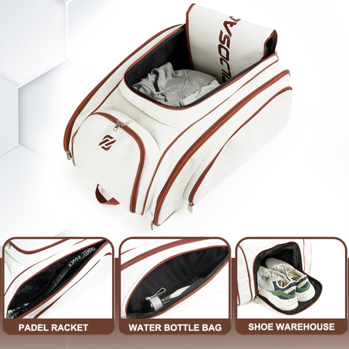 Durable Padel Bag with Extra Storage