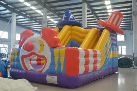 Party rental equipment titanic robot bounce house inflatable bouncy castle with slide outdoor