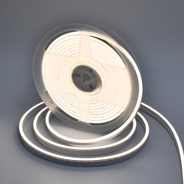 DC12V/DC24V Mini LED Neon Strip: 4x10mm Single Color with 3000K/4000K/6000K Warmth and Narrow Emission