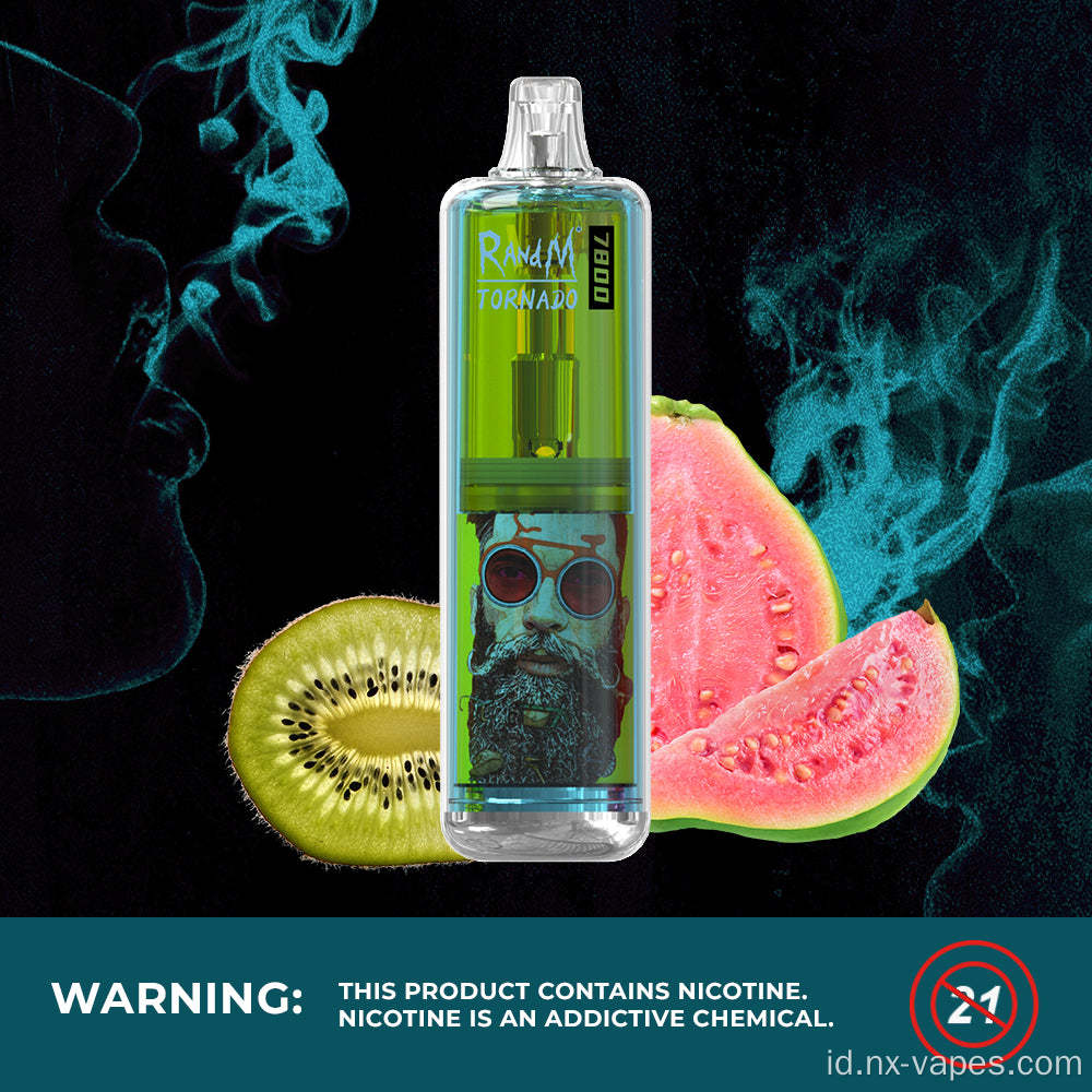 Harga vape sekali pakai randm 7800