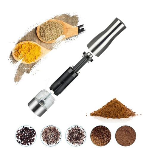 Batteries powered salt and pepper grinders-A