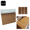 Soft EVA Faux Teak Sheet For Boat Flooring