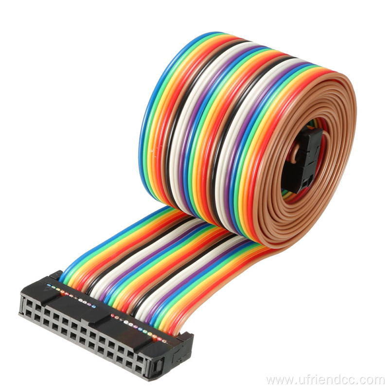 24AWG/AWM/2651FFC pitch flexible PCB flat idc ribbon cables