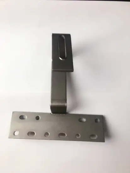 Stainless fixed hooks on tile rooftops