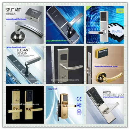 Waterproof hotel lock fashion style hotel door lock