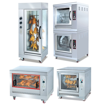 Forno grill di pollo rotativo elettrico - macchina per barbecue arrosto di girarterie in vendita