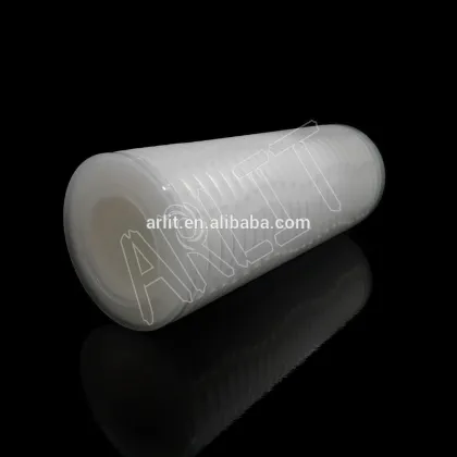 5 micron Pleated filter cartridge for touching panel technology in LCD