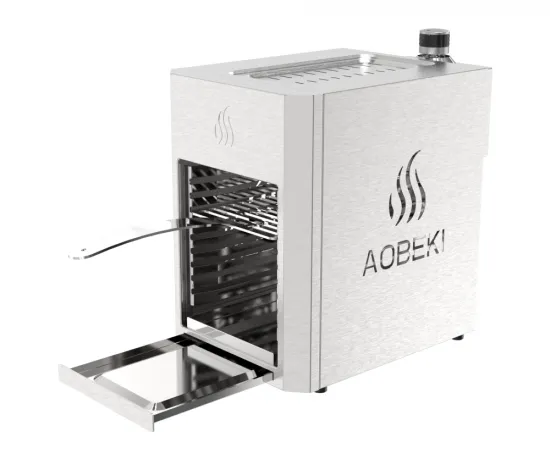 Single Burner Stainless Steel Beef Maker