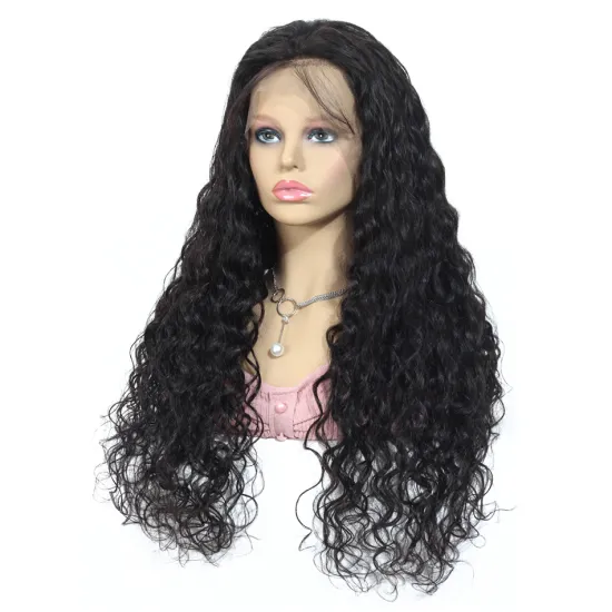 100% Human Hair Customize Wig Vendors Virgin Hair Closure/Frontal Wig Deep Wave Human 13*4 Frontal Real Mink Brazilian Lace Wig
