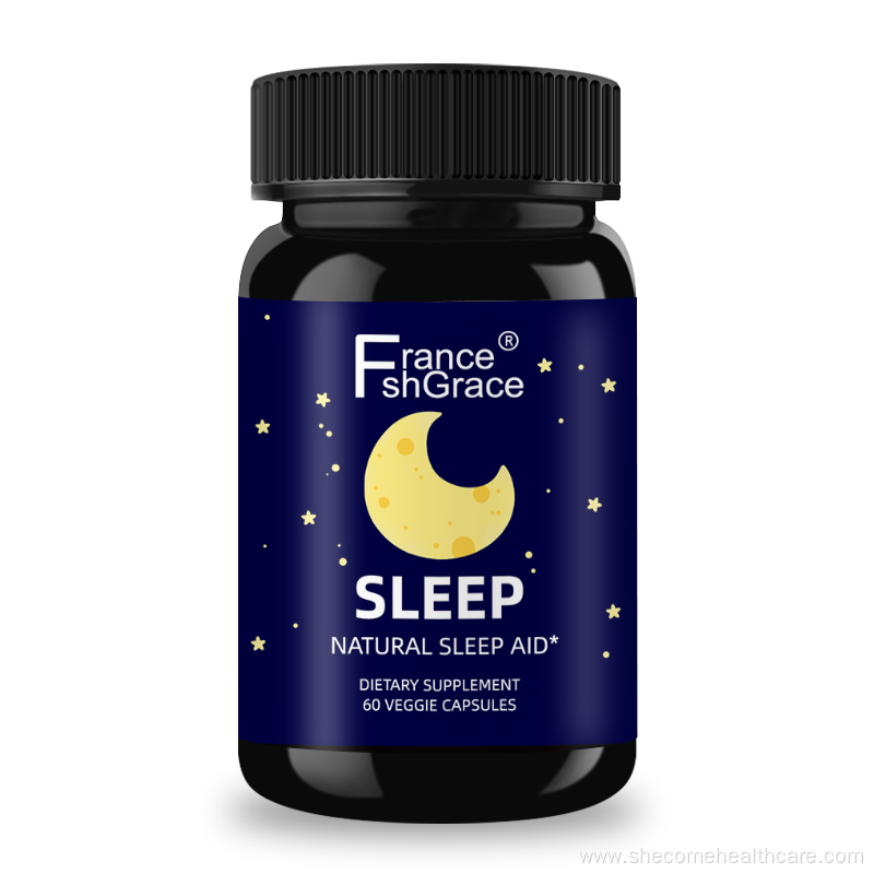 Melatonin Natural Sleep Aid Herbal Sleeping capsules