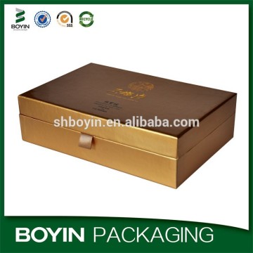 High-end gold card custom box for health supplement