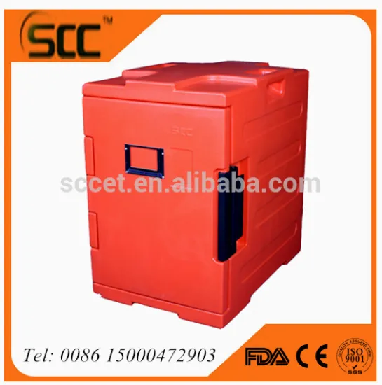 Roto-mold Food pan carrier keep food hot container for delivery hot food