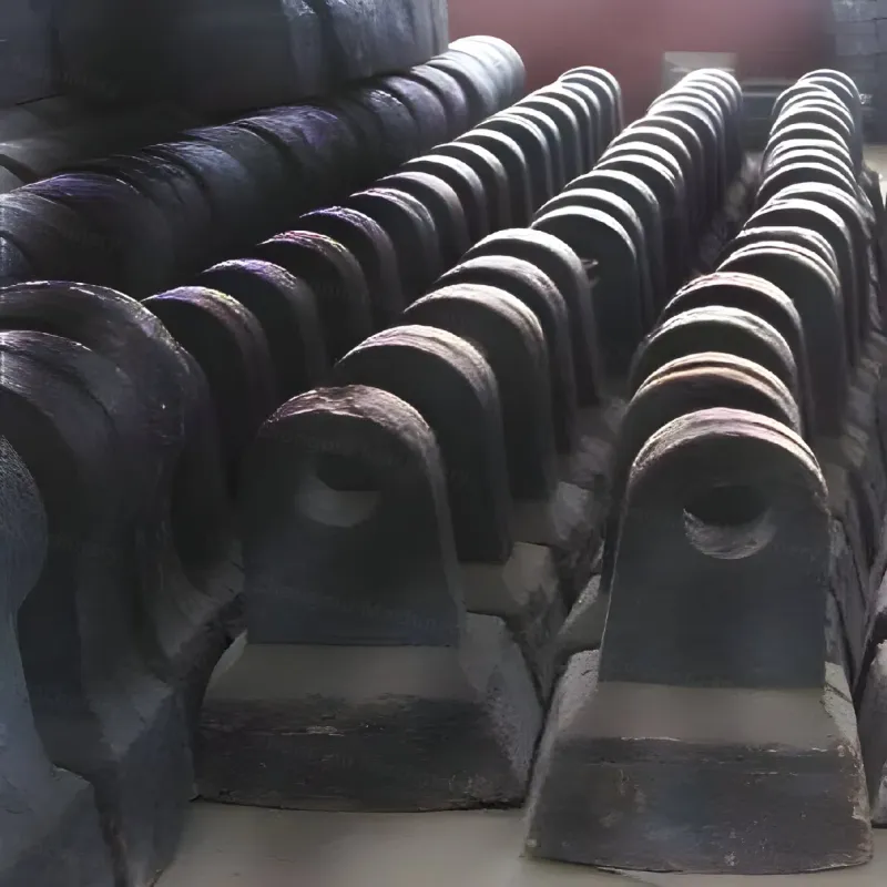 Wear-Resistant Chromium Alloy PC Hammer Crusher Hammer Head