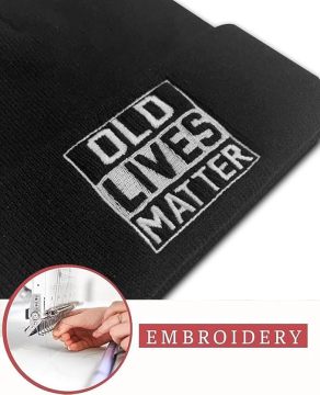 Trendy Men's Flanged Brimless Hat