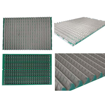 Wave shale shaker screen