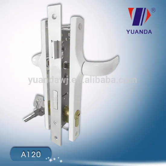 Aluminium door hardware spray paint aluminum sliding door lock