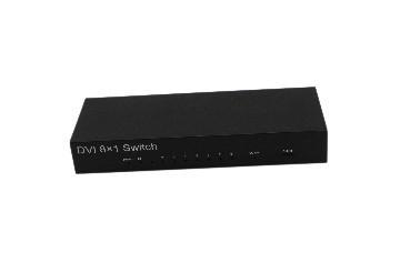 8X1 hot sale DVI  Switcher with IR Remote Control Function