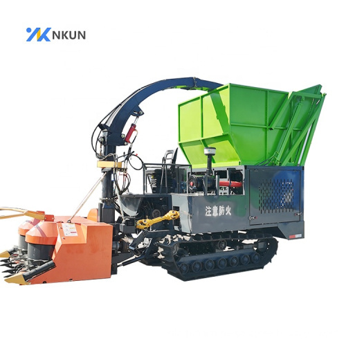 60 HP Tractor Agricultural Silage Harvester with Crawler Technology