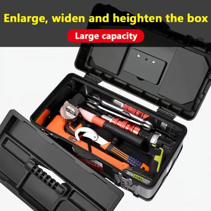 1PC black hardware tool box