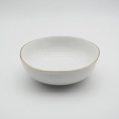 Ceramique de table de forme irrégulière, jeu de dîner en porcelaine fin chinois, jeu de dîner en porcelaine de luxe