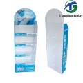 Multi-Tiered Paper Display Stand with Customizable Design