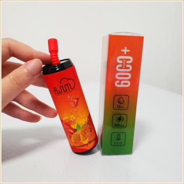 일회용 vape 키트 플루룸 바 6000 퍼프