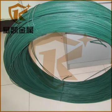 Electro Galvanized straight cut wire / pvc coated iron wire
