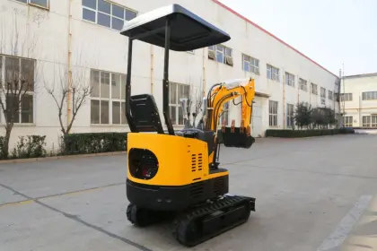 Small construction machinery agricultural mini excavator