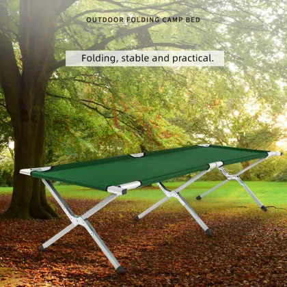OEM Ultralight Travel Camping Cot Portative Sleeping Cot Camping Folding bed