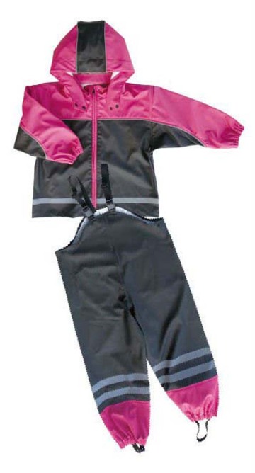 Children PU Waterproof Rain Suit