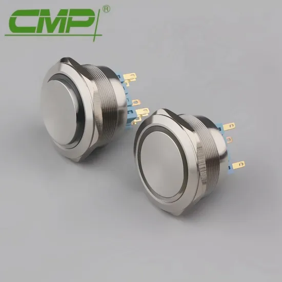 2NO2NC 40mm Anti Vandal 12v Illuminated Push Button Switch