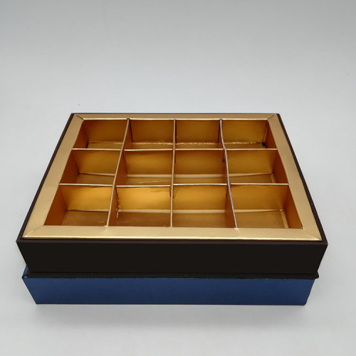 Chocolate Packaging Paper Gift Lid Off Box