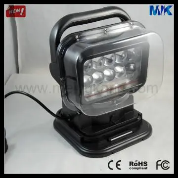 7 inch 50W LED work light, Wireless Remote Control LED search lights