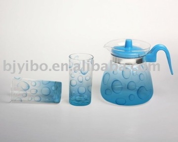 Glass tea set