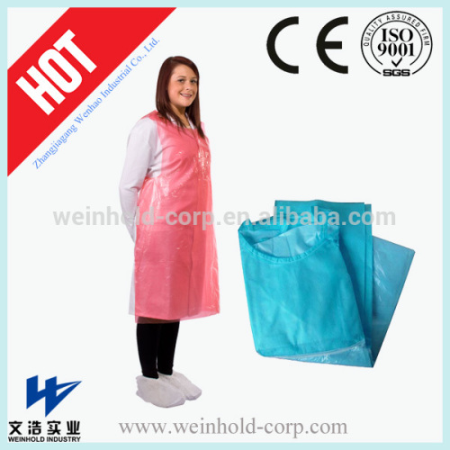 Disposable Plastic Isolation apron aprons for women