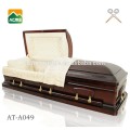 AT-A049貿易保証高品質の豪華なamercian棺