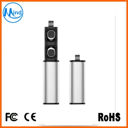 True Twins Wireless Headset Bluetooth V4.1 Double Wireless Earphones Headphones with Charging Case