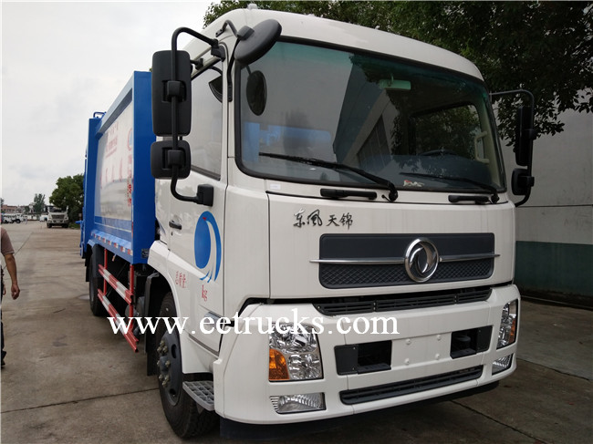 Dongfeng 5 CBM Garbage Compactor Trucks