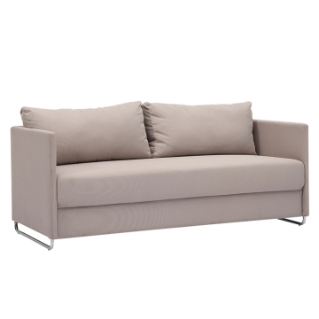 Customizable Brown Leather Two Seat Office Sofa Sets
