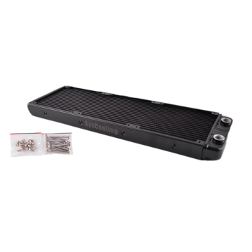 Syscooling Radiador de disipador de calor de aluminio de 27 mm para refrigeración por agua