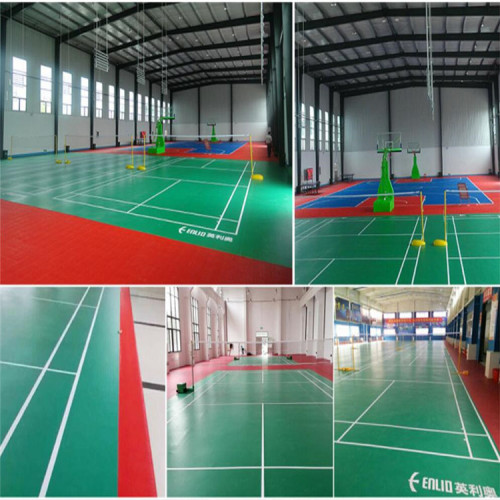 Sub-flor para suelos deportivos de PVC para interiores