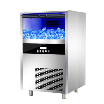 2024 Free-Standing Ice Machine: Stainless Steel Commercial Mini Ice Cube Maker for Sale