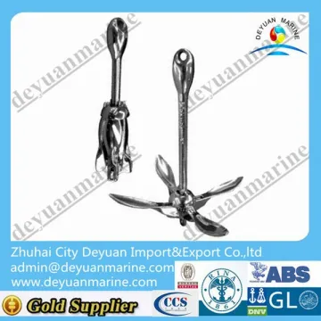 Marine Galvanized Folding Anchor For Boat