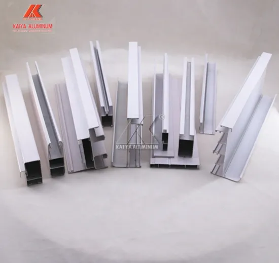 Aluminum Extrusion Profiles for Dominican Republic Windows - White P92 P65