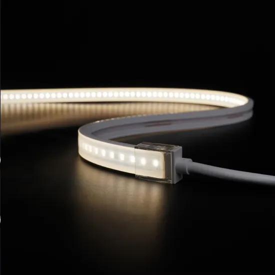 AC230V High Voltage 1607 LED Strip Light 50M IP67 Silicone LED Rope Light - Factory Price