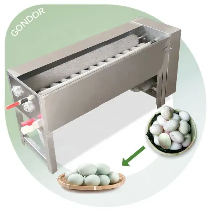 Semi-Automatic Quail and Chicken Egg Washer for Farms
