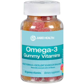 Suporte essencial de vitamina gomosa essencial de ômega-3
