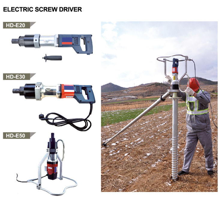 ground screw driver